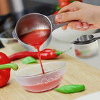 Measuring Cups Stainless Steel 7 Piece Stackable Set for Dry or Liquid Ingredients Measurement - Kitchen Gadgets & Utensils Metal Measuring Cups Best for Cooking & Baking