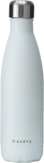 Best in Class Triple-Walled Insulated Stainless Steel Water Bottle, Keeps your Drinks Cold for up to 24 Hours and Hot for up to 12 Hours, Leak Proof, Make a Difference in the World, White, 17oz