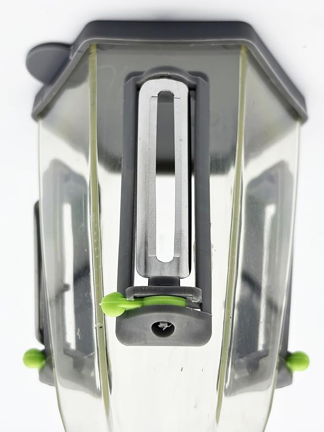 Jokari Catch-All™ Peeler - 3-Blade Vegetable Peeler with Peel Catcher, Straight Edge, Julienne, Serrated Blades, Non-Slip Grip, Dishwasher Safe for Fruits & Vegetables