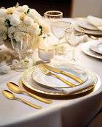 Silverware Set,Ollex 40-Piece Hammered Gold Flatware Cutlery Set for 8 Mirror Finished with Anti-rust stainless steel Spoon Knives Forks for Kitchen Hotel Party Modern Utensil Sets, Dishwasher Safe