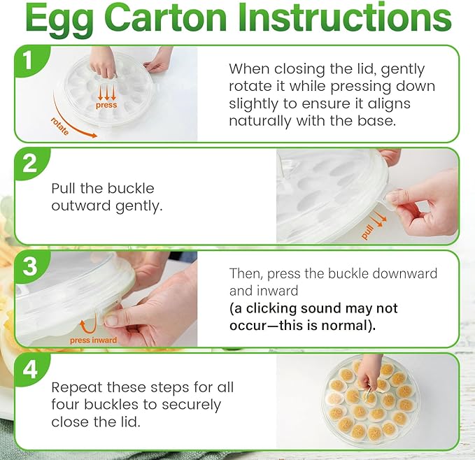 HAKSEN Deviled Egg Containers with Lid, 3PCS Deviled Egg Platter Carrier Holder Trays with 66 Slots for Party and Home Kitchen, Clear