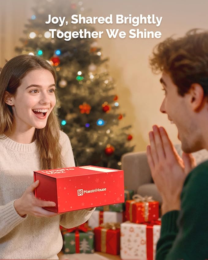 Maestri House LunaFro Max Rechargeable Milk Frother with Stepless Speed Control, Handheld Electric Foam Maker with Stand and Detachable Whisks for Lattes, Ideal Christmas Gift, Dusty Rose