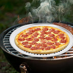 Luxshiny Pizza Pan with Holes 12 Inch Aluminium Alloy Round Pizza Pan for Oven Bakeware Pizza Tray Nonstick Perforated Pizza Crisper Tray Bakeware Cooking Dish for Home Kitchen