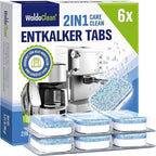 2in1 Descaler Tablets for Coffee Maschine and Coffee Maker - compatible with Keurig, Nespresso, Delonghi, Miele, Coffee Maker Pot