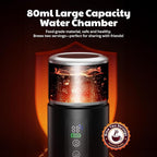 Portable Espresso Maker, Travel Coffee Maker for camping, Portable Espresso Machine with USB-C, 3-in-1 Small Espresso Machine with Ground Coffee & Capsules (NS＆DG) for RV, Hiking (Obsidian Black)