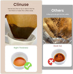 Coffee Filters 200 Count, Size 02 Cone Filters 2-6 Cup, Unbleached Disposable Natural Paper Filters, 02 Cone Filters For Pour Over and Drip Coffee Maker