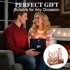 IOV Mixology Bartender Kit Bar Set with Stand | 17-Piece Cocktail Shaker Set | 28oz Boston Shaker Drink Mixer Set with All Essential Accessory Tools | Fun Housewarming Gift (Rose Gold)