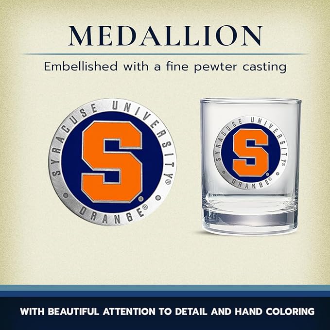 Heritage Pewter Syracuse Double Old Fashion | Double Rocks Glass 14 OZ for Liquor | Expertly Crafted Pewter Glass