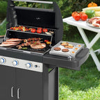 Stanbroil Stainless Steel Flat Top Griddle for Gas Grill Side Burner, Universal Stove Top Griddle for Most Gas Grill Side Burner, 11 in. x 13 in.