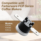 P04-303 Coffee Percolator Thermostat for Farberware FCP Series Coffee Maker Percolators FCP412,FCP240, FCP280,Temperature Control Coffee Pot Switch Replacement Part