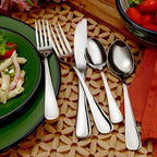 Liberty Tabletop Annapolis 40 Piece flatware set service for 8 Silverware Made in USA