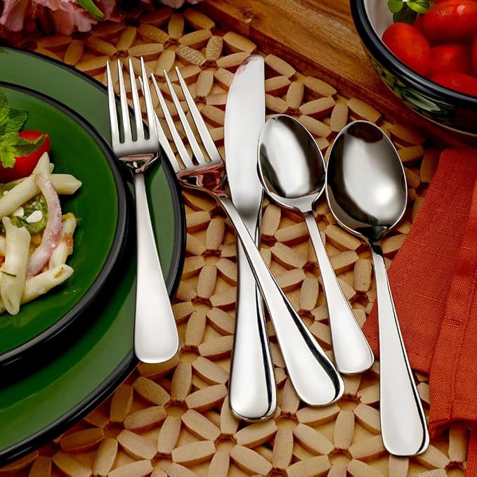 Liberty Tabletop Annapolis 20 Piece Flatware Set service for 4 stainless steel 18/10 Made in USA