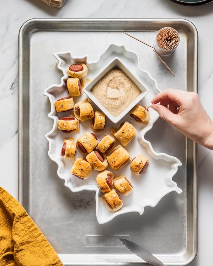 World Plates Germany Shaped Baking Dish Serving Platter or Decorative Tray Charming Porcelain Bakeware Oven Microwave and Dishwasher Safe