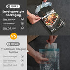 Electric Roaster Liners & Slow Cooker Liners, 4 Count 34 x 18 Inch Universal Fit for 16-22 Quart Roasters, Mess-Free Cooking, Disposable Oven Liners for Easy Cleanup, Cooking Bag
