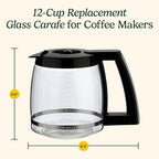 Cuisinart 14-Cup Replacement Carafe for Coffee Maker, DCC-2200RC