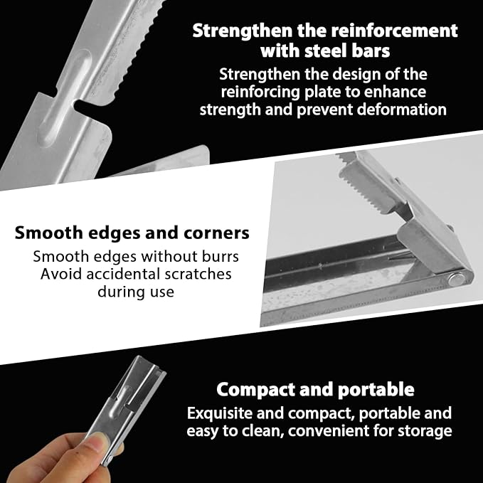 4 Pcs Crawfish Peeler Tool, Stainless Steel Crawfish Tail Remover Tool, Easy to Remove Shrimp Shells, Free Your Hands, Suitable for Family Gatherings, Restaurants.