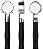 Normcore 54mm Flat Naked Bottomless Portafilter with Built-in High Extraction Basket Fits 54mm Breville Sage Solis Barista Machines