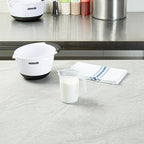 Restaurantware Measuring Cups, 8 Ounce Pack of 10 Conical Spout Baking Measuring Cups, Liquid Scaling Vessel with I-Beam Handle, Embossed Graduations, Clear, Break and Crack Resistant for Baking