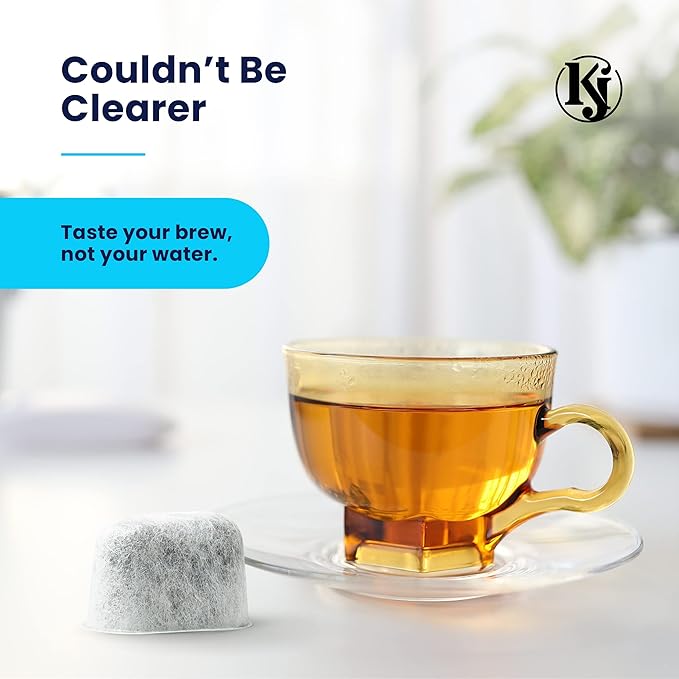 12 Pack Keurig Filter Replacement by K&J - Compatible with Keurig Coffee Machine (2.0 and older)