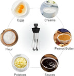 VONCI 10inch Detachable Whisk Attachment. 350W, 500W & 750W Commercial Immersion Blender Compatible.