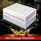 83543 2FK001 2FR00801 2 Stage Filter for Perfect Fry, Activated Carbon Filters Air, Compatible with PFC570、PFA570、PFA720、FR00801，Insulation of Oil And Fumes, Clean Air, Easy Replacement