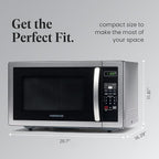 Farberware FMWO11AHTBKB 1.1 Cu. Ft. Stainless Steel Countertop Microwave Oven