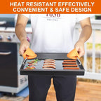 17" Full-Size Griddle Insert for Charbroil Performance 2 Burner 463630021 463660421 463630422 463660021 463655421 463655021, Replacement for G426-0004-W1 G426-0005-W1, Flat Top Griddle for Nexgrill