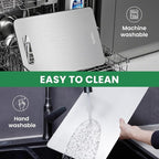 New Titanium Cutting Board, 100% Pure Titanium Cutting Boards For Kitchen, Non-Slip Chopping Board, Dishwasher Safe, Easy to Clean, Durable & Hygienic for Meat, Vegetables, Fruits (15 * 11)