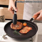 Cast Iron Skillet, 20cm Non Stick Frying Pan, Cast Iron Cookware for Restaurant Hotel Household Kitchen Use Dishwasher Safe, Oven Safe (20cm/7.87in)