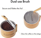 GEESTA Reusable Aluminum Foil Seals Kit Compatible with Nespresso Vertuoline Capsules