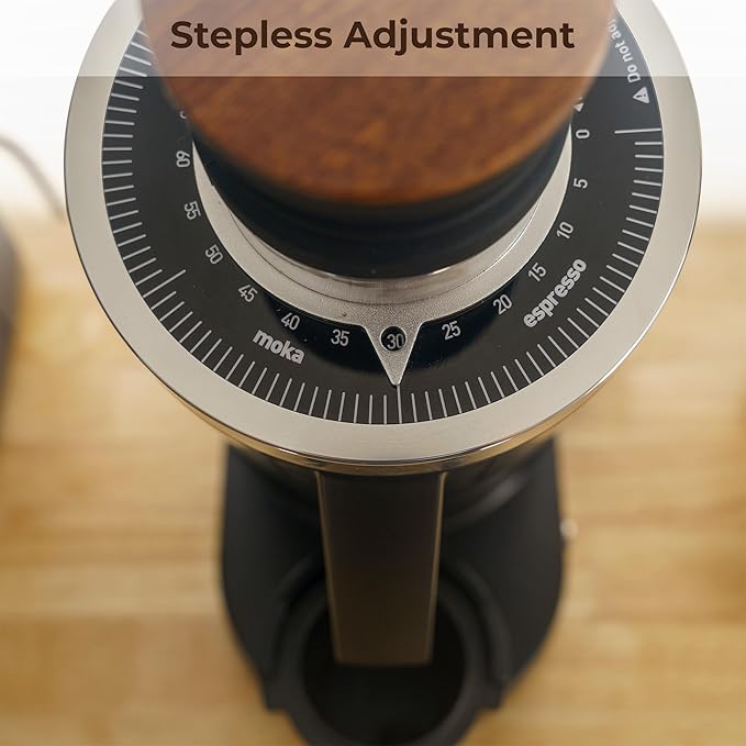 MiiCoffee DF83 Gen 2 Single Dose Coffee Grinder (Black)