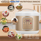 Moongiantgo 6L Black Garlic Fermenter, Automatic Intelligent Fermenter Machine for Natto, Yogurt, Kimchi, Fruit Wine, Garlic Cooker with Precise Time Temperature Control, 110V