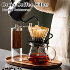 600 Count Coffee Filter #2, 2 Cone Coffee Filters, Unbleached Natural Coffee Filters Paper Compatible with Drip and Pour Over Coffee Maker(2-6 Cup)