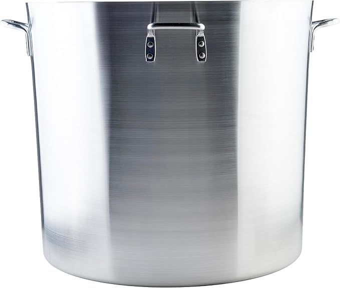 Winco 6.0mm Aluminum Stock Pot, 160-Quart