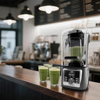 VONCI 2200W Commercial Blender With Sound Enclosure, 135OZ Large Capacity Quiet Blender For Smoothies, Heavy Duty Industrial Blenders For Restaurant, Perfect For Kitchen, Ice Crush, Milk Shake, Fruits