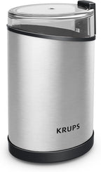 KRUPS Electric Coffee Grinder: 3 oz Capacity, 200 Watts - Versatile for Beans, Spices, Nuts - One-Touch Operation, Customizable Grind for 12 Cups - Ideal for Espresso, French Press