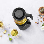 ZWILLING Enfinigy Glass Kettle, Tea Kettle, Black