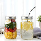 48 Pieces Canning Rings, 70MM Silver Split-Type Rustproof Tinplate Metal Canning Rings for Mason Jar, Reusable Leak Proof Replacement