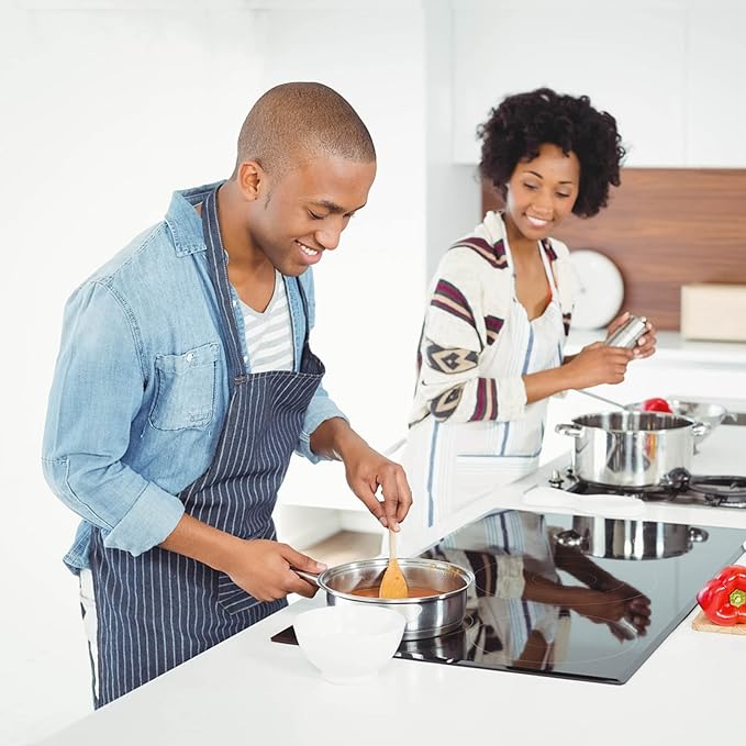 STOBAZA Vegetable Steamer Set 18cm Steamer Basket Stainless Steel Steam Rack Trivet, Steamer Grid Compatible with Instant Pot Pressure Cooker Round Basket Utensil Set