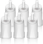 6 Pack Replacement Water Filters for Breville Espresso Machines Barista Touch BES880, Barista Pro BES878, Oracle Touch BES990, Oracle BES980, Dual Boiler BES920, Bambino, ClaroSwiss, Sage