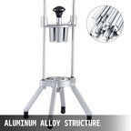 VEVOR 6-Section Commercial Easy Wedger Stainless Steel Blade Fruit Lime Slicer, Lemon Cutter for Home Bar Restaurant