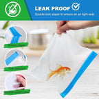 8 Pack Gallon Freezer Bags, Reusable Food Storage Silicone Bags Reusable Food Storage Bags, Large Zip Lock Bags Gallon, Lunch Home Fridge Kitchen Organization and Storage Meal Prep Freezer Containers