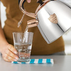 Tea Kettle -2.9 Quart Tea Kettles Stovetop Whistling Teapot Stainless Steel Tea Pots for Stove Top Whistle Tea Pot (Silver-Go)