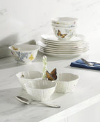Lenox 897160 Butterfly Meadow Floral 3-Section Server