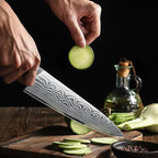 3 Pieces Knife Set, Professional High Carbon Powder Steel Kitchen Knife Set, Ultra Sharp Knives Set for Kitchen with Elegant Gift Box