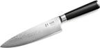 KAN Core Professional Chef Knife 8-inch VG-10 67 layers Damascus Ambidextrous (Non-hammered Japanese VG-10 blade, G10 handle)