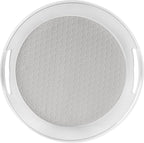 Spectrum Lazy Susan Organizer, Hexa Large (1-Pack) - Lazy Susan Turntable for Cabinet, Refrigerator, Pantry, Table, & Shelf - Rotating & Spinning Pantry Organization - Spice Rack Storage for Fridge