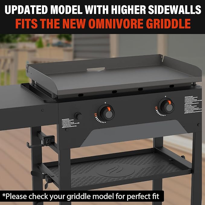 Silicone Griddle Cover for 36-Inch Omnivore Blackstone Griddle – Heavy-Duty Food Grade Reusable Grill Mat, Full Coverage Protection from Rust, Insects, and Leaves - New Models