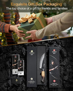 XINZUO 5.9 Inch Viking Knife With Ergonomic Wood Handle,Hand Forged High Carbon Steel Boning Knives For Kitchen Meat Cutting