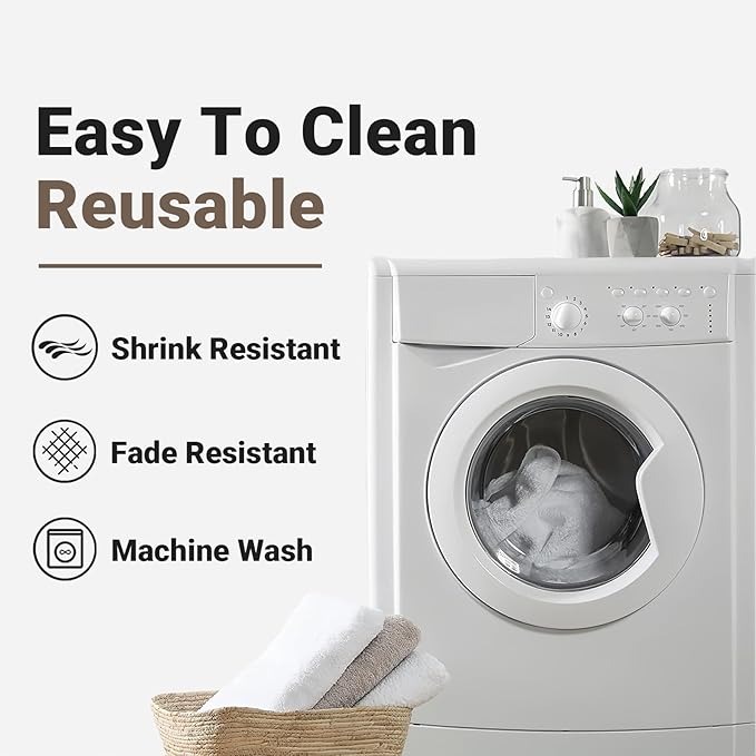 Laolitou Table Cloth Rectangle Linen Waterproof Textured Coffee Tablecloth, Washable Wrinkle Free Spill Proof Fabric Tablecloths for Dining Table Farmhouse Kitchen Holiday, 60x120 Inch